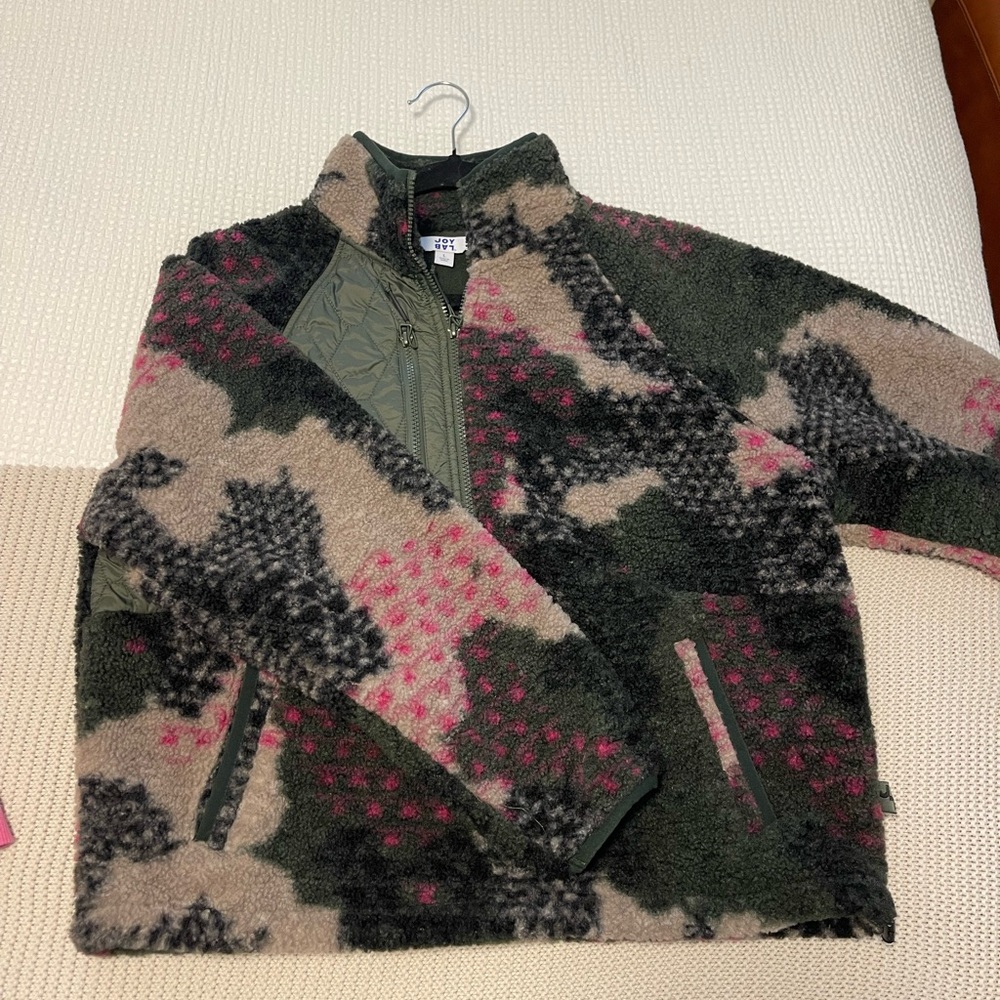Joy lab quarter zip size large